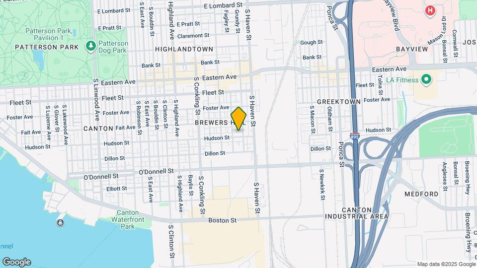 3916 Hudson St Map and Location Details