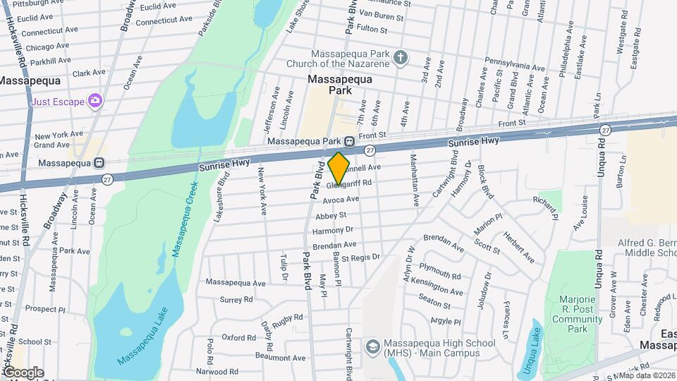 160 Glengariff Rd Map and Location Details
