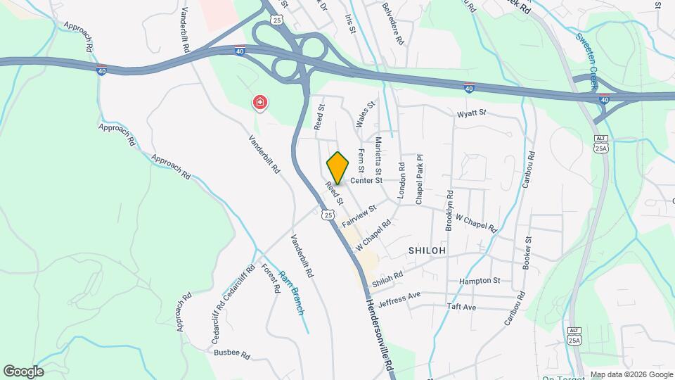 695 Reed St Map and Location Details