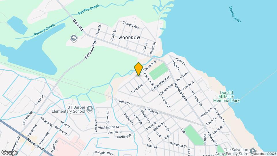 1815 Wilmington St Map and Location Details