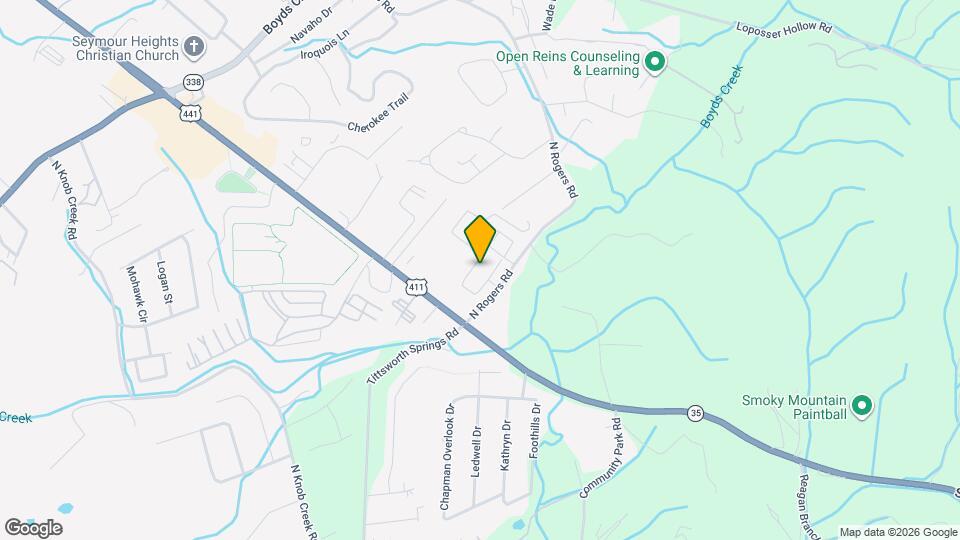 832 Old Towne Loop Dr Map and Location Details