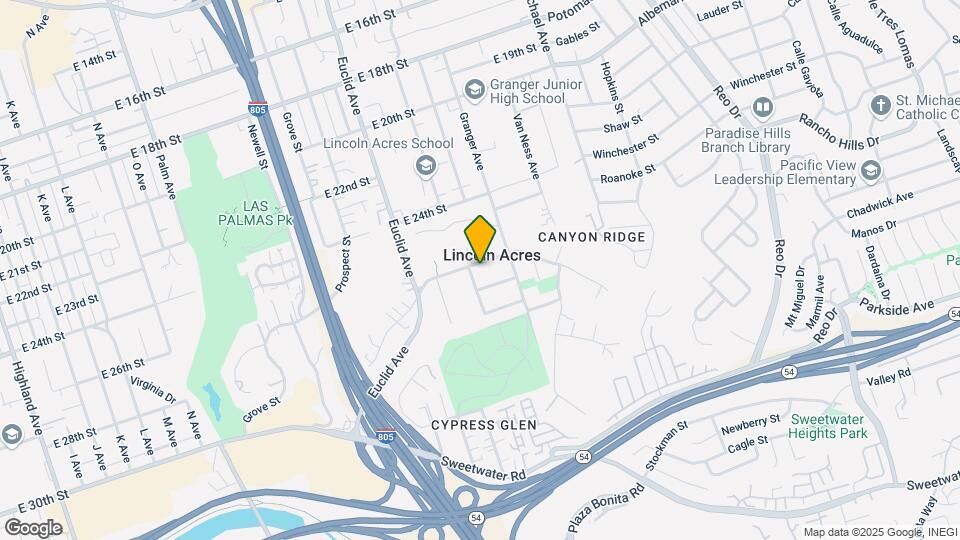 2718 Ridgeway Dr, Unit 2718 A Studio Mapa y Detalles de la Ubicación