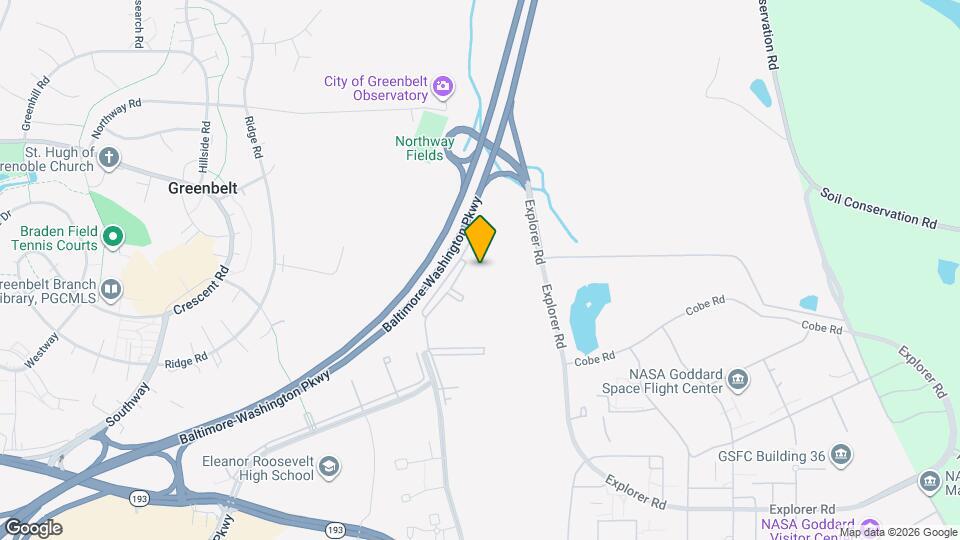 8009 Mandan Rd Map and Location Details