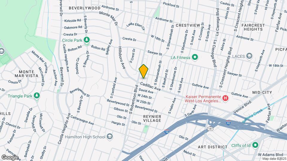 2027 Preuss Rd #5 & #9 Map and Location Details