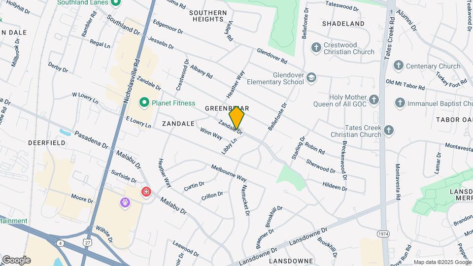 286 Zandale Dr Map and Location Details