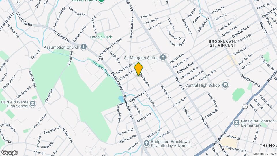 1440 Wood Ave Map and Location Details