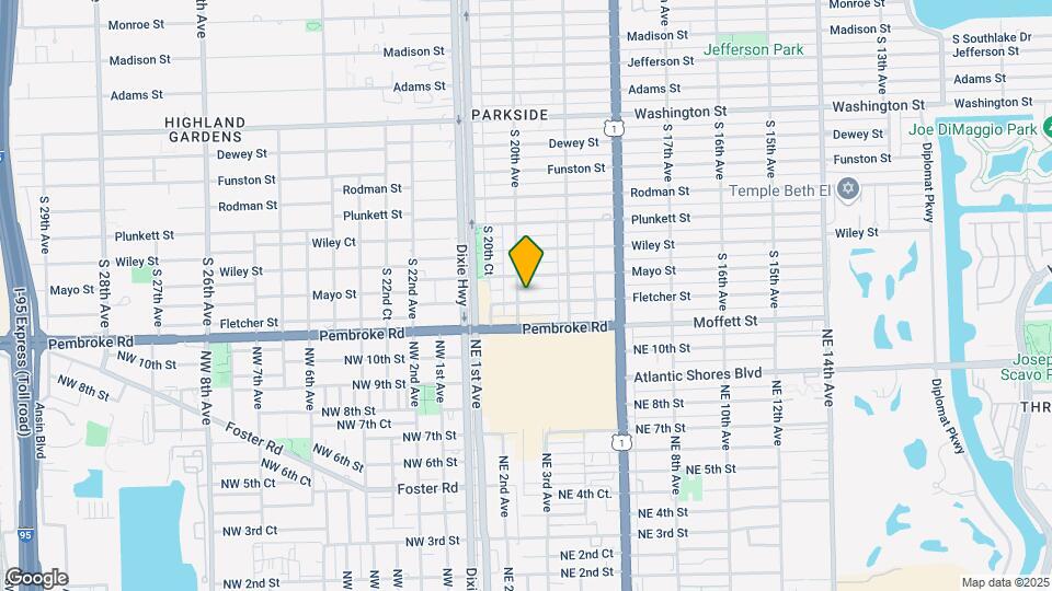 1949 Fletcher St Map and Location Details