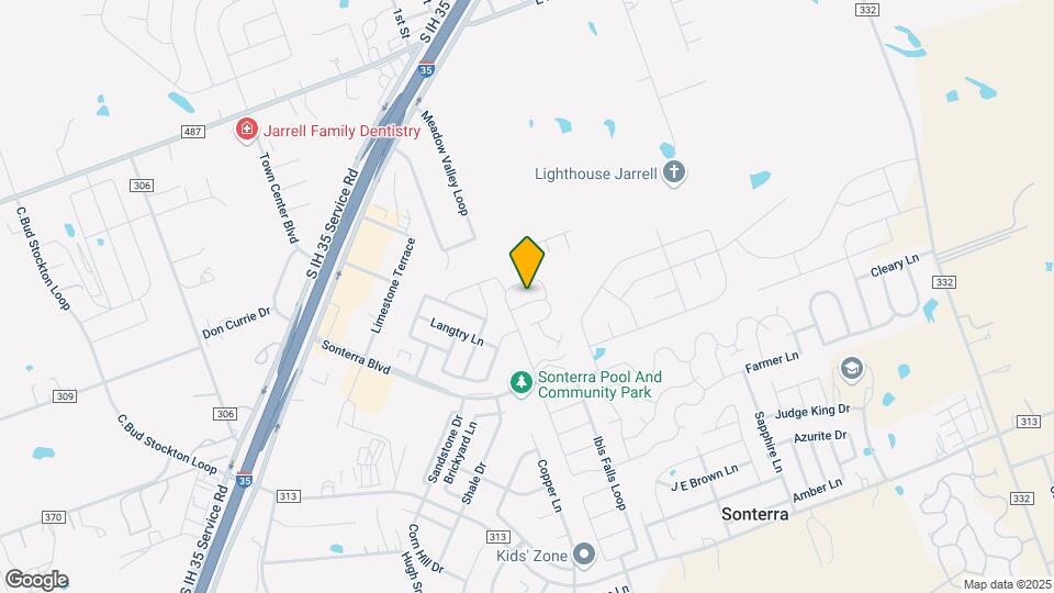 117 Peony Ln. Map and Location Details