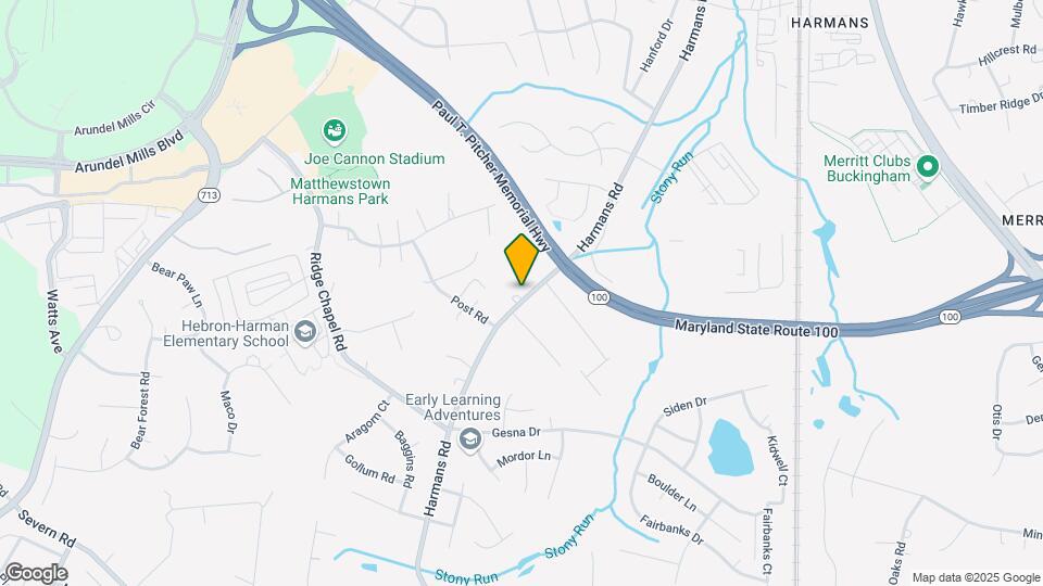 7608 Harmans Rd Map and Location Details