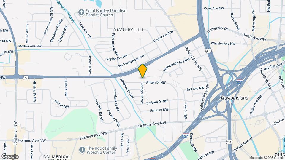 2806 Wilson Dr NW Map and Location Details
