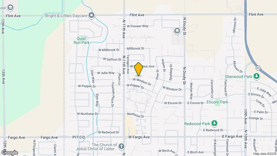 512 W Windsor Dr Map and Location Details