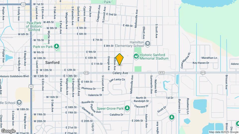 1112 S Bay Ave Map and Location Details