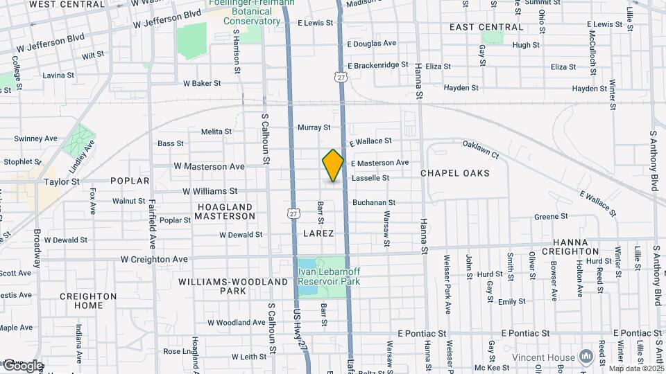 323 E Williams St Map and Location Details