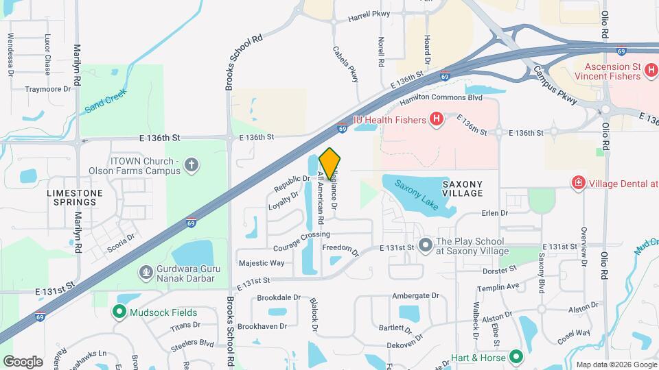 13426 Allegiance Dr Mapa y Detalles de la Ubicación