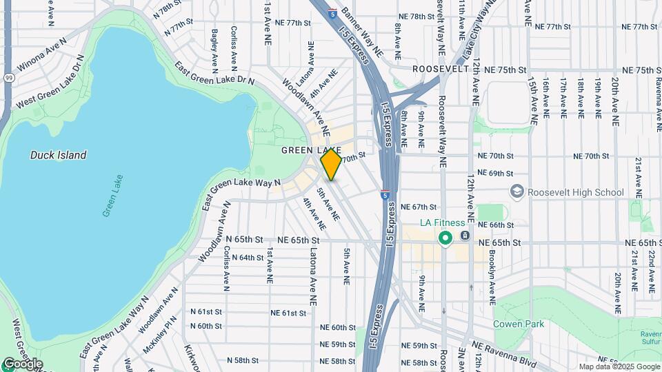 Ravenna Greenlake Apartments Map and Location Details