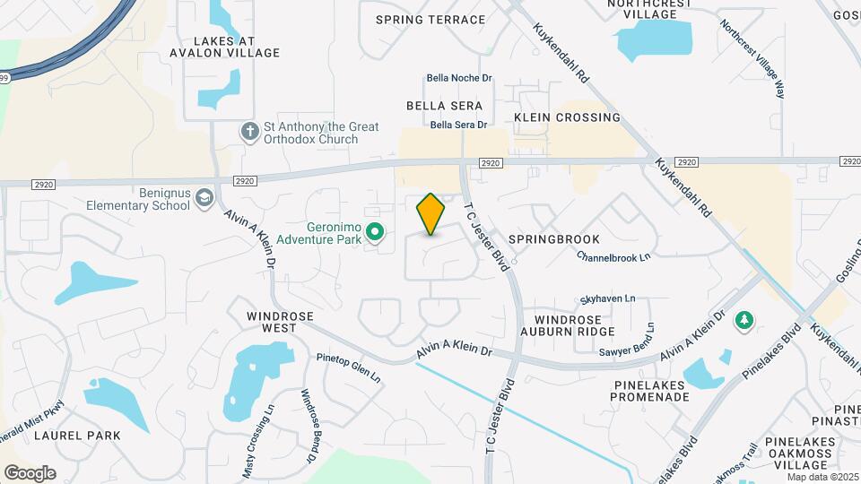 6602 Fairbrook Park Ln Map and Location Details