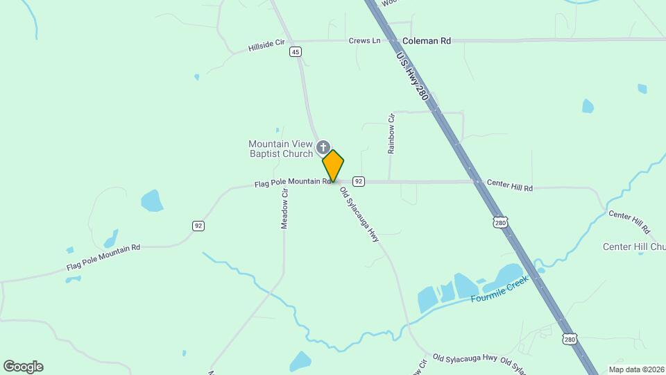 6485 Old Sylacauga Hwy Map and Location Details