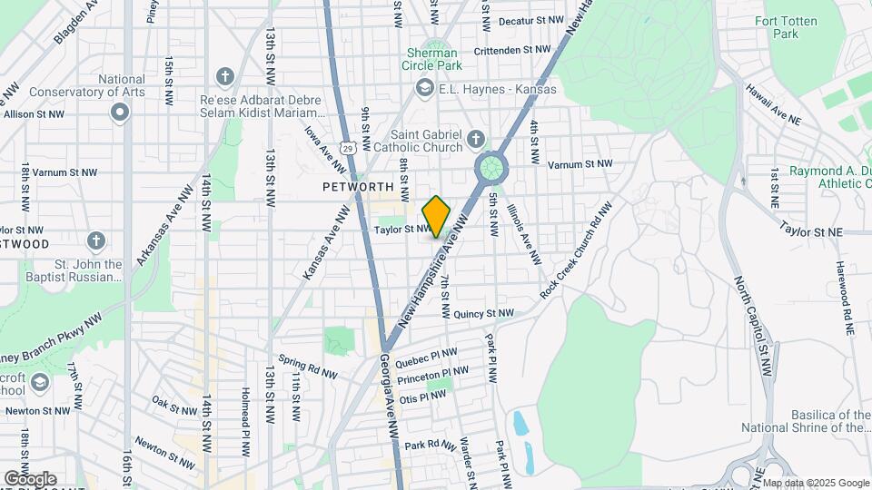 4006 7th St NW Mapa y Detalles de la Ubicación