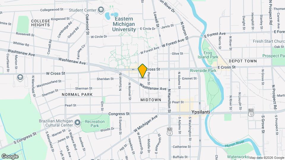 617 Emmet St Map and Location Details