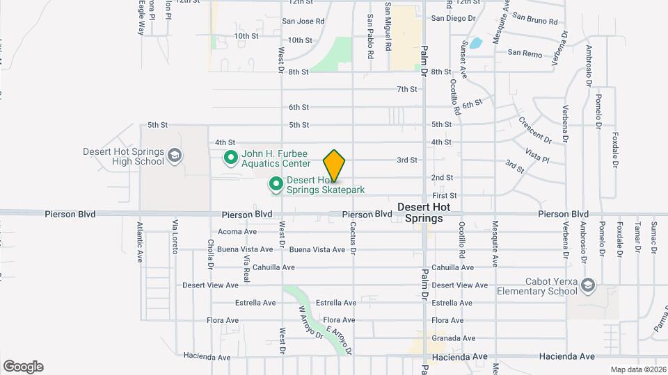 66183 2nd St Map and Location Details