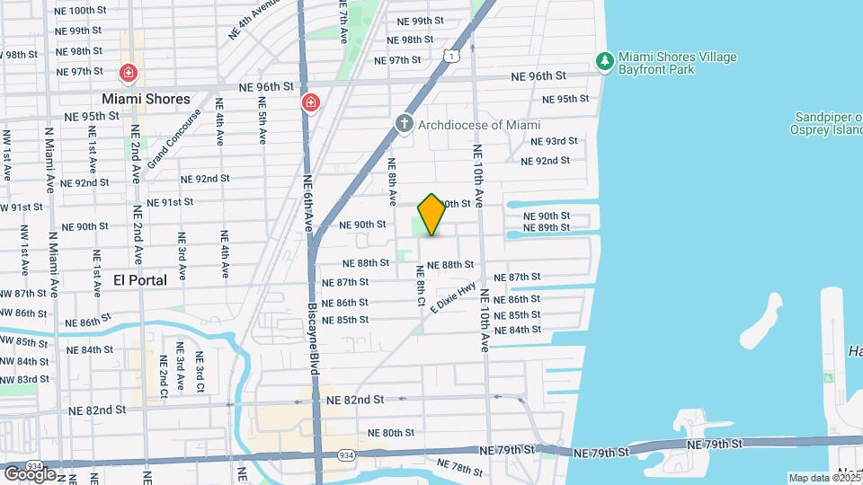 888 NE 89th St Mapa y Detalles de la Ubicación