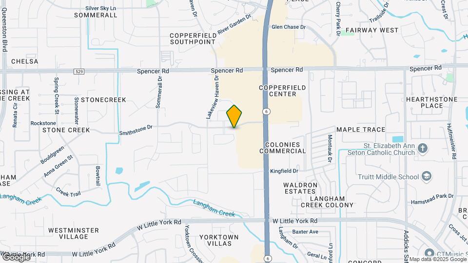15806 Copper Oak Ln Mapa y Detalles de la Ubicación