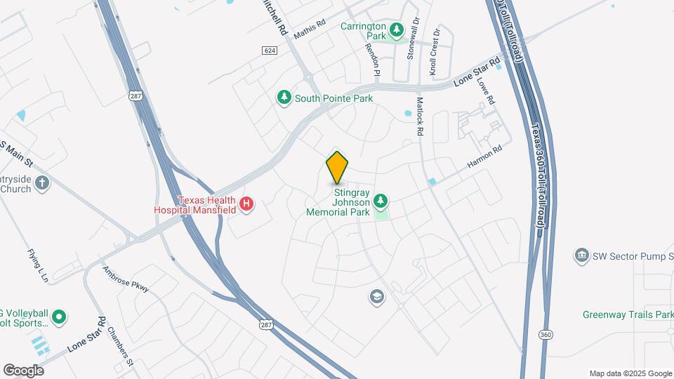 1614 Birch St Map and Location Details