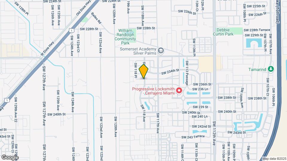 11800 SW 235th St Map and Location Details