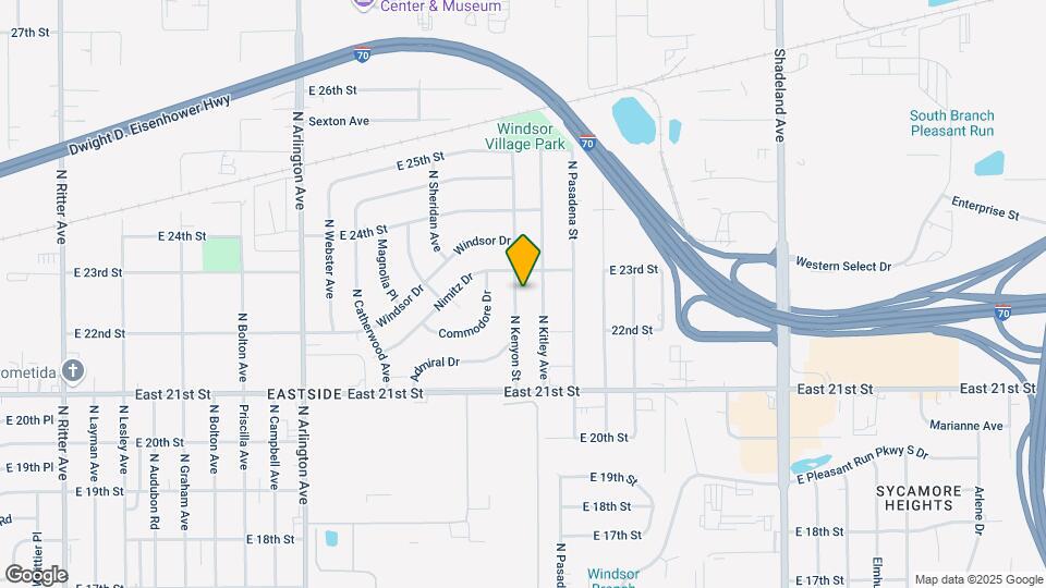 2233 N Kenyon St Map and Location Details
