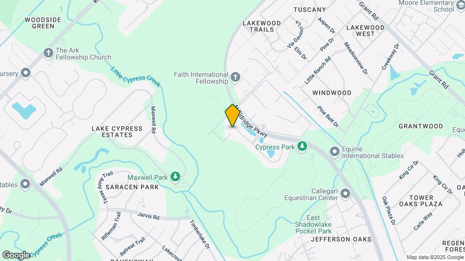 12955 Lake Parc Bend Drive Map and Location Details