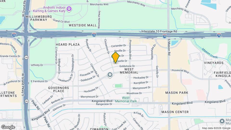 22418 Goldstone Dr Map and Location Details