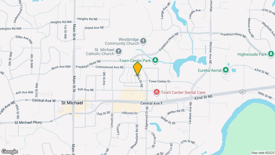 4165 Orleans Dr NE Map and Location Details