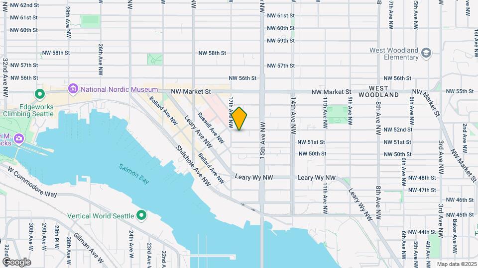 1545 NW 52ND St Mapa y Detalles de la Ubicación