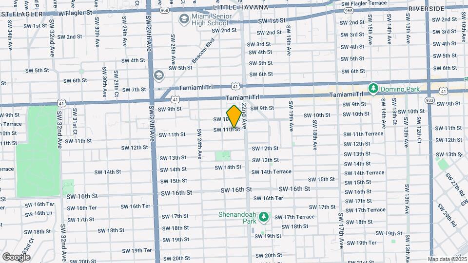 2250 SW 11th St Map and Location Details