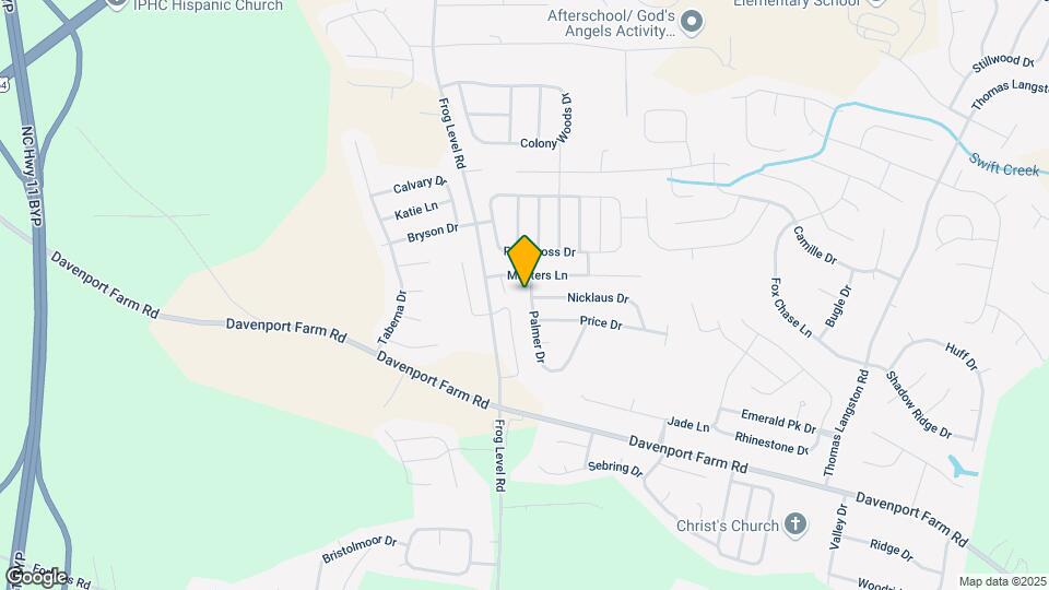 3608 Palmer Dr-Unit -A Map and Location Details