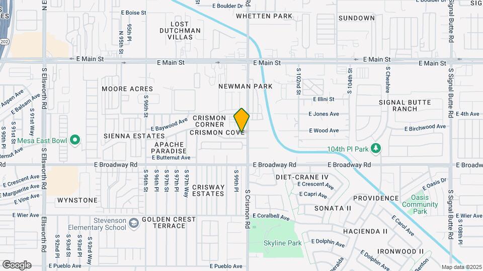 Crimson Cove Fourplex Map and Location Details