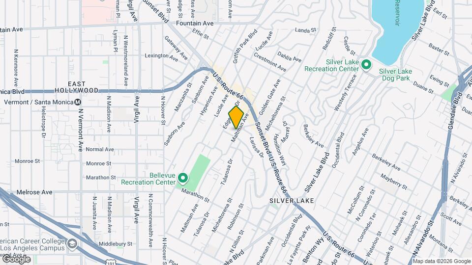 1365 1/2 Maltman Ave Map and Location Details