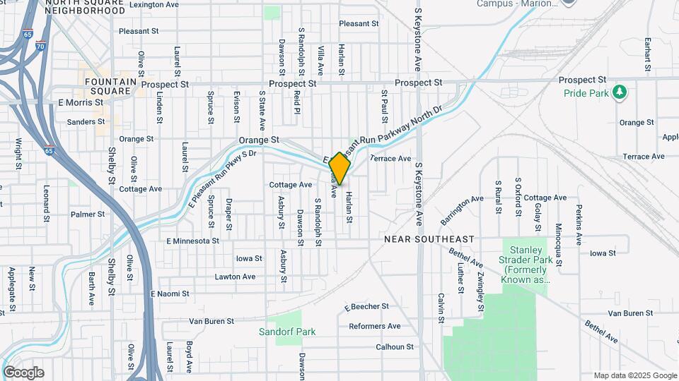 1515 Villa Ave Map and Location Details