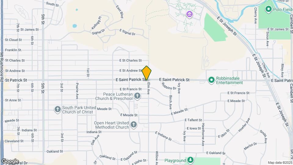 1901 Elm Ave Map and Location Details