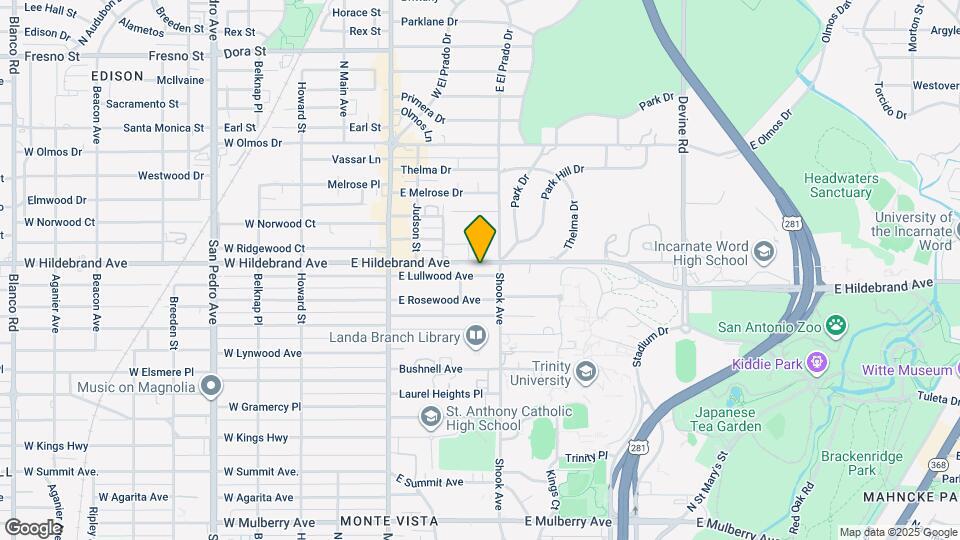 319 E Lullwood Ave Map and Location Details