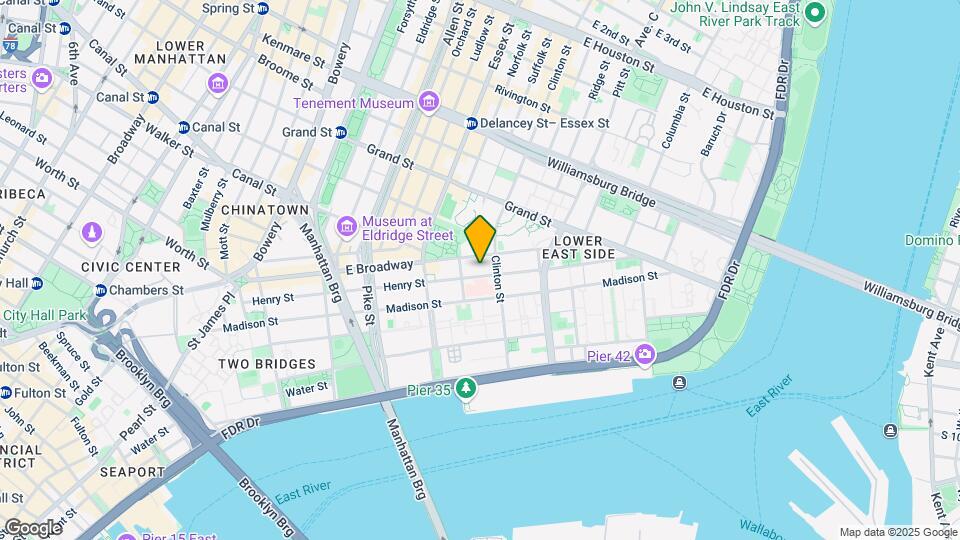195 Henry St Mapa y Detalles de la Ubicación