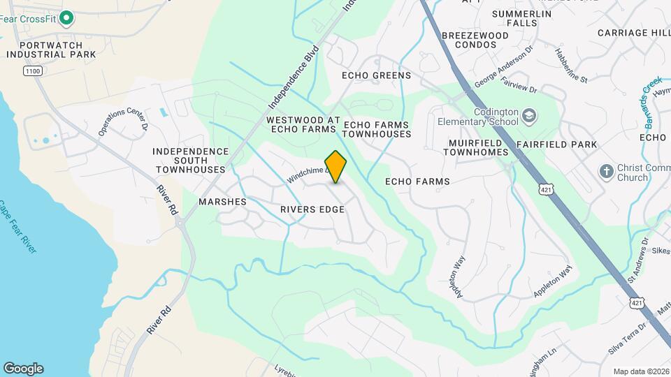 4021 Rounding Bend Ln Map and Location Details