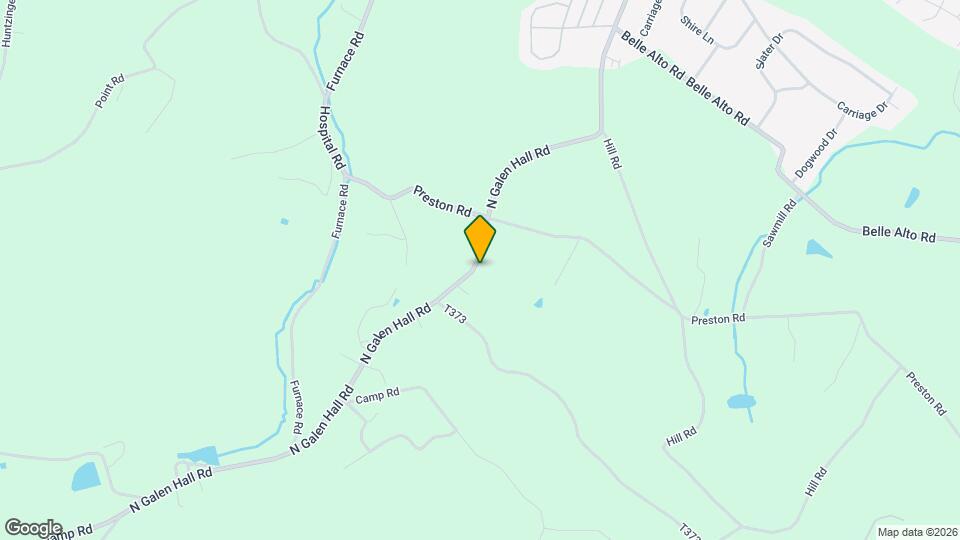 217 N Galen Hall Rd Map and Location Details