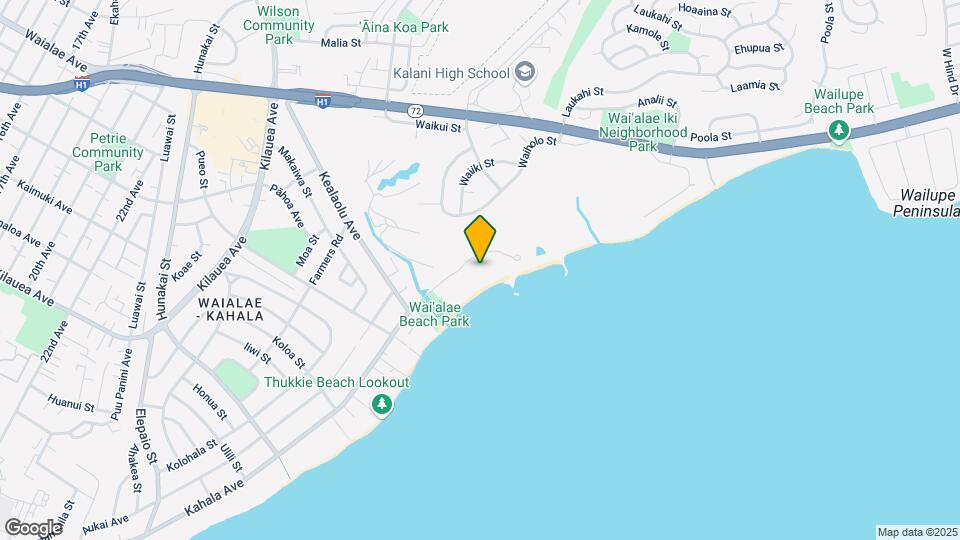 4999 Kahala Ave, Unit 269 Map and Location Details