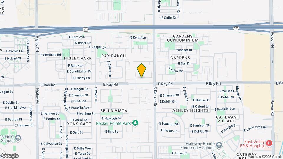 3915 E Liberty Ln Map and Location Details