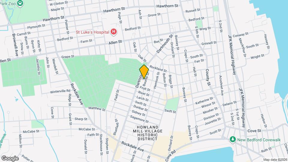 27 Bourne St Map and Location Details