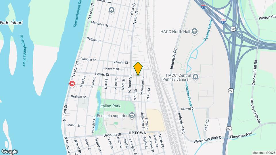 3161 N 6th St Map and Location Details