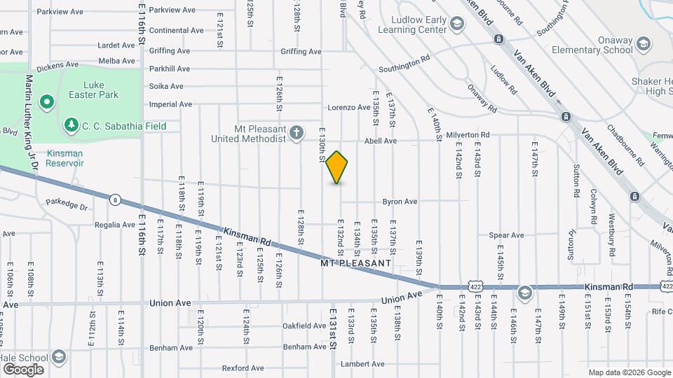 3310 E 132nd St Mapa y Detalles de la Ubicación