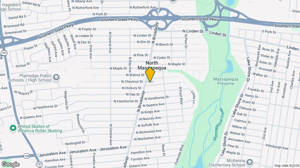 191 N Hickory St Map and Location Details