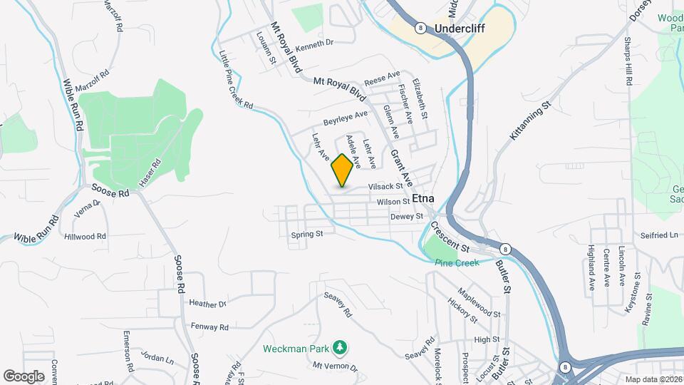 86 Vilsack St Map and Location Details